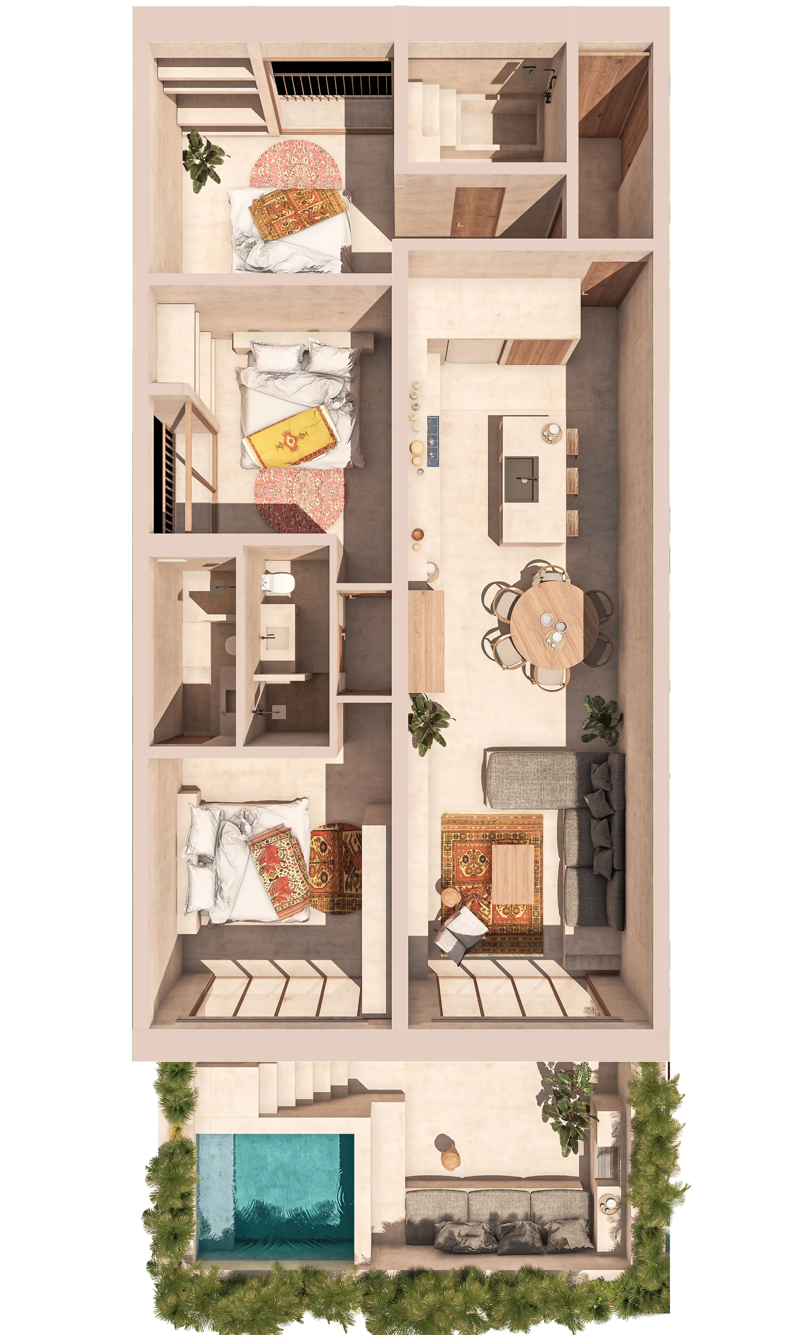 Sunset floorplan